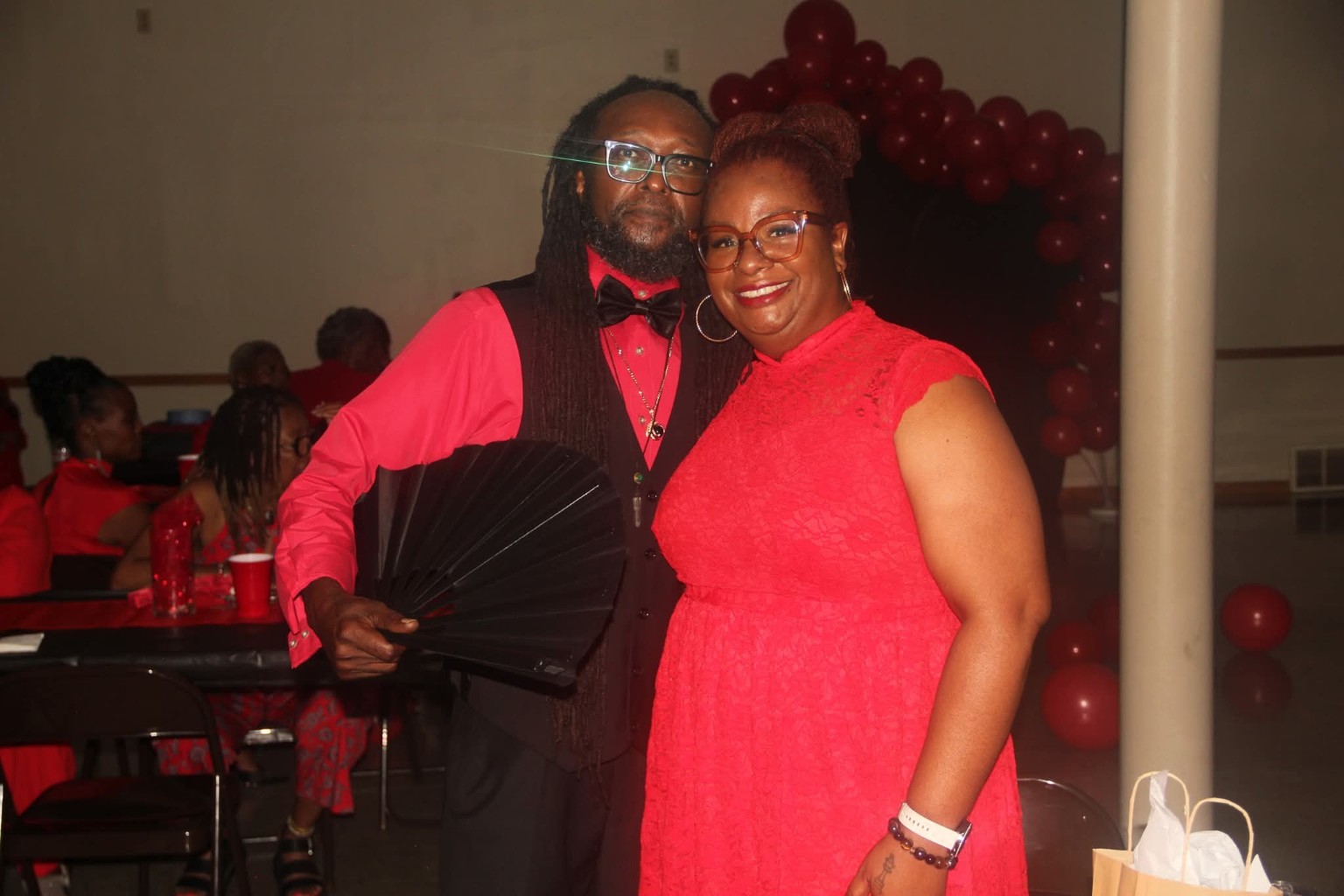 Guests and members at St. Tabitha Chapter No. 75's Annual Red Dance, photo 30