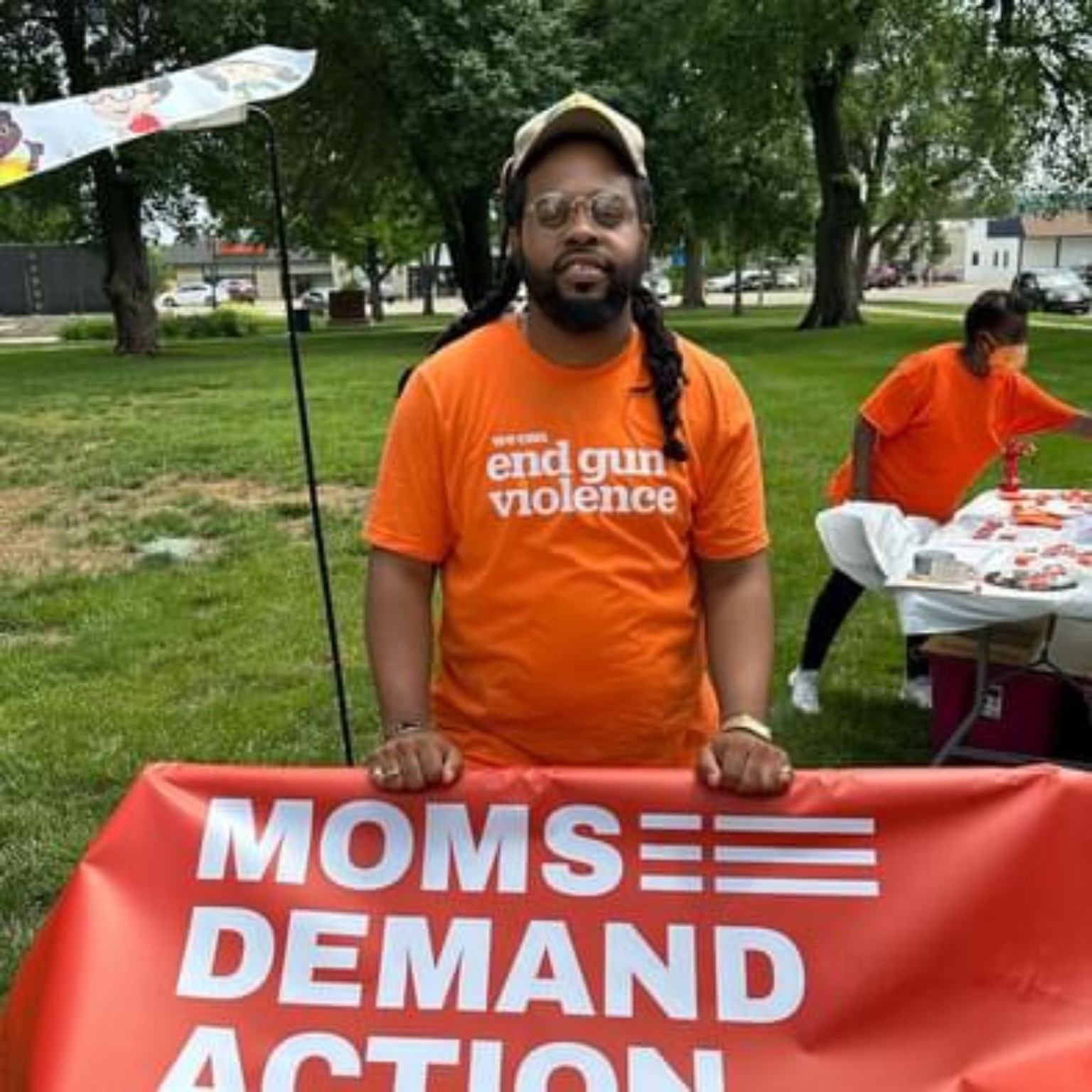 Al Gordon supporting community action to end gun violence