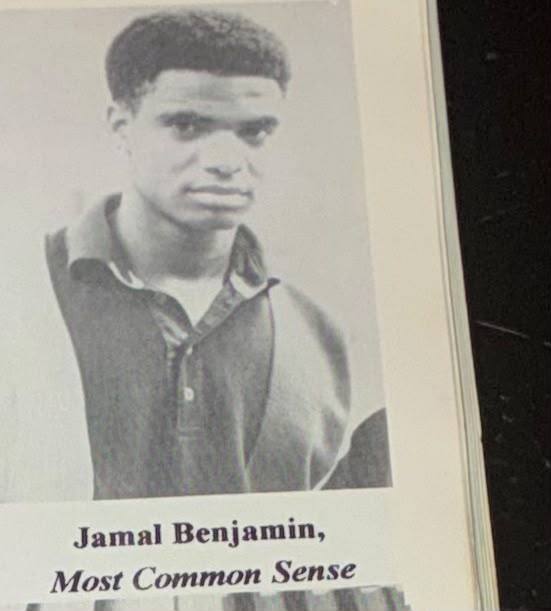 High school photograph of Jamal Benjamin